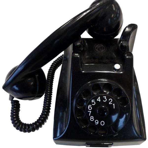 Telefoon retro past goed in thema decoratie zoals jaren 60 e.d