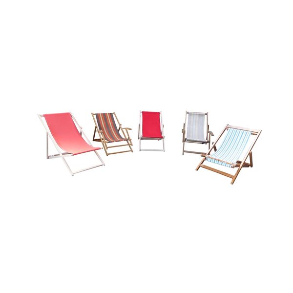 Strandstoel zeer geschikt voor zomerse feesten