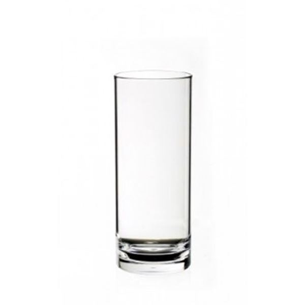 Longdrink glas verhuur per 50 stuks in transport krat