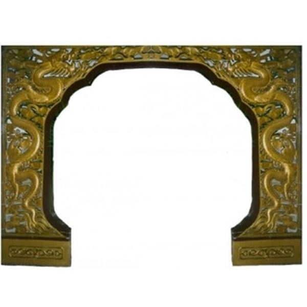 Decor Chinese poort afm. 2.44 x 3.70 mtr