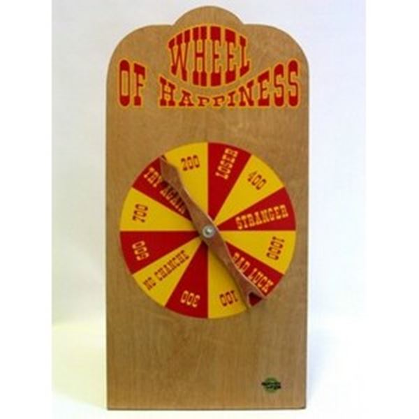 Wheel of Happiness variant op het Rad van Avontuur