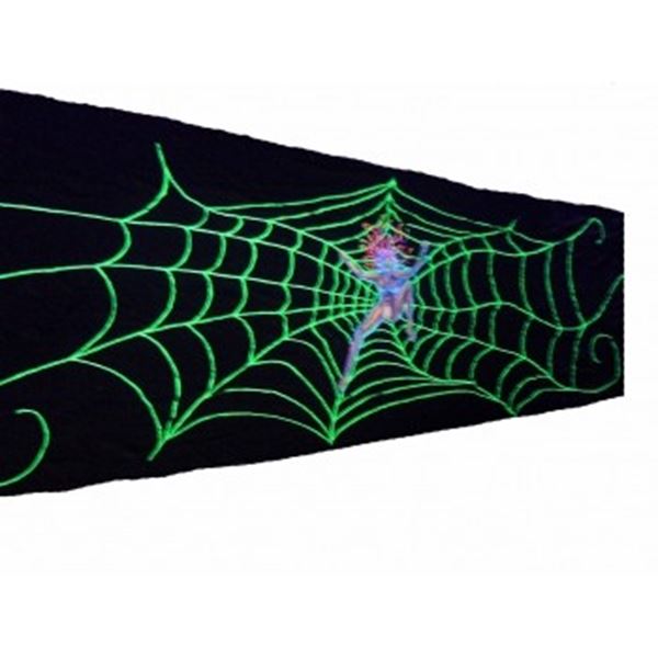 Decor doek Fluor Spider Woman afm. 5 x 1,45 mtr.