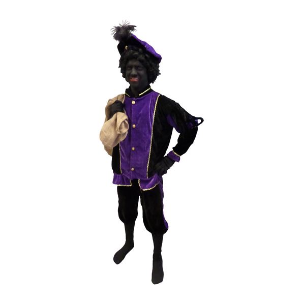 Piet / Roetveeg Piet compleet kostuum (excl. schoenen) in de maat XXL