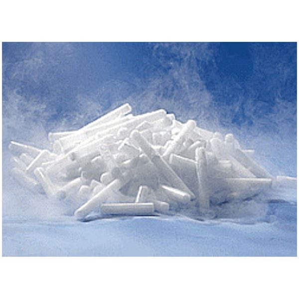 Droogijs Dry Ice 25 kilo verpakt in polystyreen doos