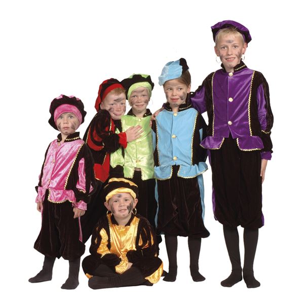 Piet / Roetveeg Piet compleet kostuum. Leeftijd 10-12 jaar