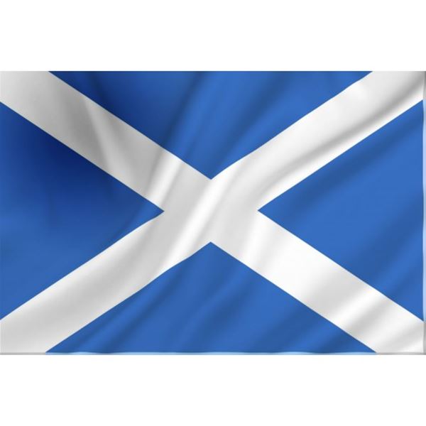 Vlag Schotland afm. 2 x 3 meter kan tot masten van 7 -8 meter