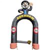 Abraham boog opblaasbaar van maar liefst 3,5 mtr. Hoog! en 2,10 mtr. breed Abraham boog opblaasbaar van maar liefst 3,5 mtr. Hoog! en 2,10 mtr. breed