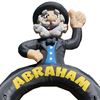 Abraham boog opblaasbaar van maar liefst 3,5 mtr. Hoog! en 2,10 mtr. breed Abraham boog opblaasbaar van maar liefst 3,5 mtr. Hoog! en 2,10 mtr. breed