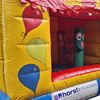 Kinderspeelpaleis luchtkussen ballenbad en  obstakel lluchtkussen
