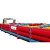 Levend tafelvoetbal spel  afm.15 x 5 mtr. max 12 deelnemers