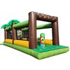 Stormbaan Jungle run ( stormbaan)  16,5 mtr.  en 3,6 mtr breed en bestaat uit 2 delen. Hoog circa 5 mtr