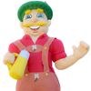 Tiroler pop / Tiroler  Abraham opblaasbaar van maar liefst 4 mtr. hoog.