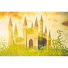 Decor sprookjes afm, 3.75 x 2.5 mtr. incl. decorsteunen.