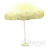 Huur Parasol raffia naturel doorsnede 2 meter.