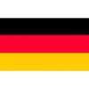 Vlag Duitsland 1,5 x 2,25 meter voor masten tot 7 meter of als decoratie te gebruiken.