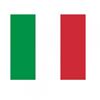 Vlag Italie is een z.g.n. gevel vlag met afm.1,5 x 1 mtr maar ook heel geschikt voor thema decoratie.