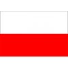 Vlag Polen is een z.g.n. gevel vlag met afmetingen 1,5 x 1 meter.