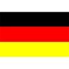 Duitse vlag 1 x 1,5 mtr