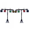 Lichtset 2400 watt 8 spots met dimmerpack e.d.