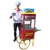 Met deze combinatie van popcornmachine en popcornkar maakt u de lekkerste popcorn