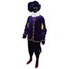 Piet / Roetveeg Piet Fluwelen kostuum paar/zwart maat XL Piet / Roetveeg Piet Fluwelen kostuum paar/zwart maat XL
