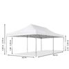 Tent 4 x 8 mtr. Easy up brandvrije zeilen