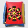 Spel piramide opblaasbaar met 3 leuke spellen. Af. 3 x 3 x 3 meter