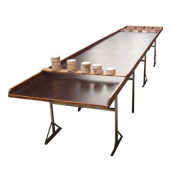 Reuzen sjoelbak circa 4.5 mtr.