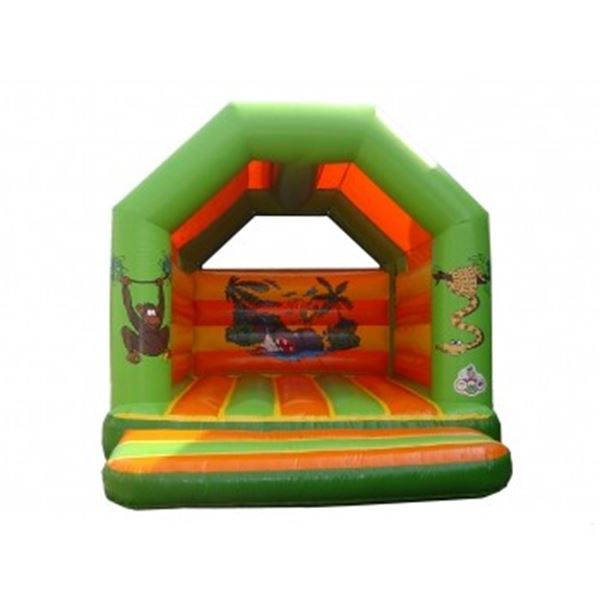 Huur luchtkussen midi jungle 5,20 x 4 mtr