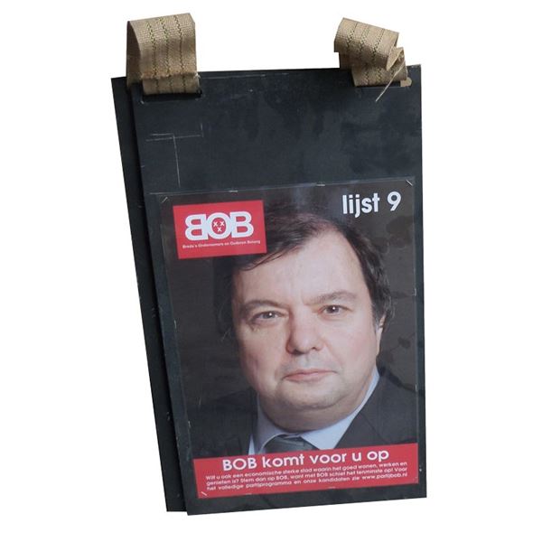 Sandwichbord met de afm. 60 x 40 cm