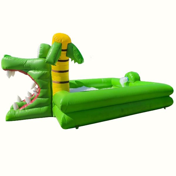 Schuim party / Bubble party attractie met boarding en schuimmachine