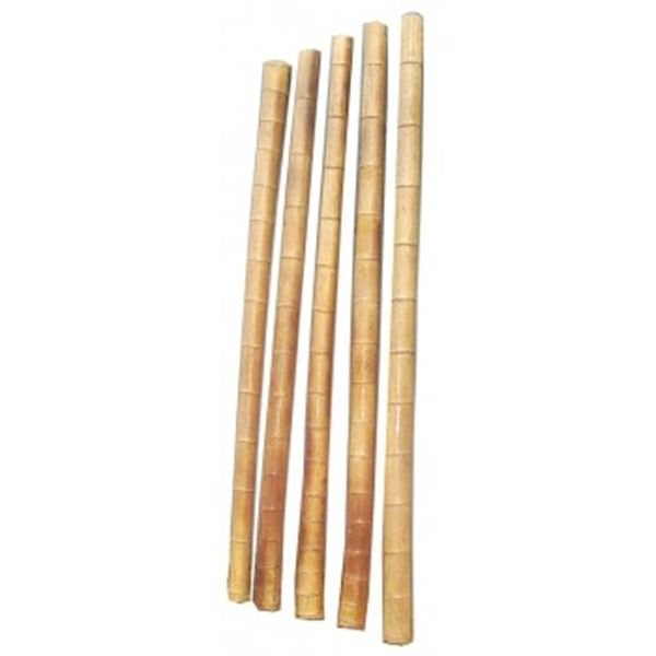 Set van 5 Bamboe palen lengte circa 3 mtr.