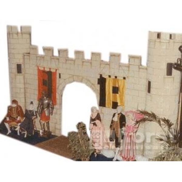 Huur kasteel met ophaalbrug en poort