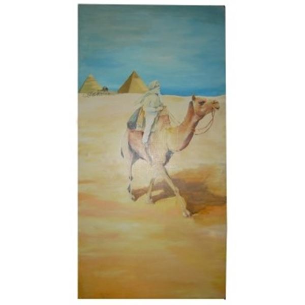 Decorpaneel kameel afm. 1,25 mtr