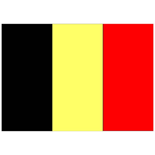 Gevel vlag Belgie 1 x 1,5 mtr