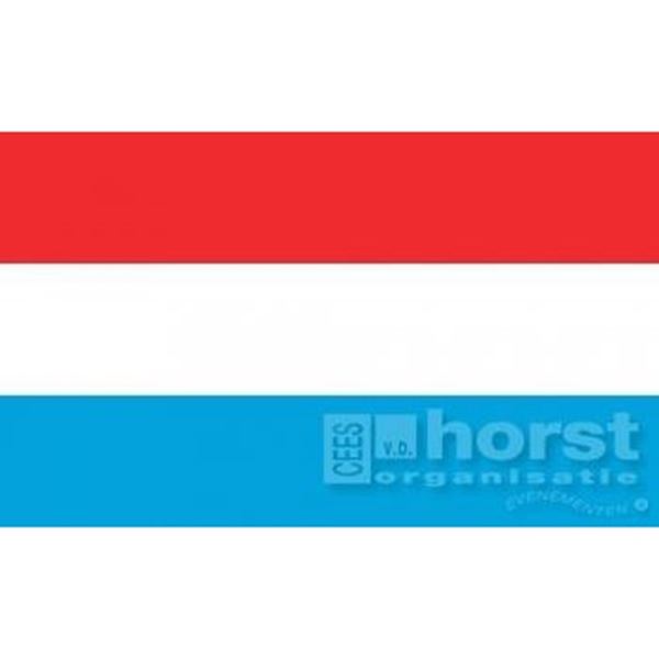 Vlag Luxemburg met de afm. 1 x 1,5 mtr.