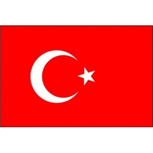 Vlag Turkije 1 x 1,5  mtr.