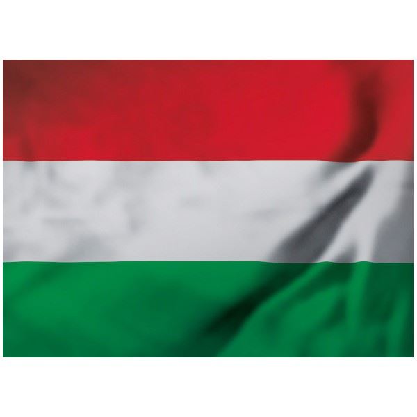 Vlag Hongarije afm. 1,5 x 1 mtr is een z.g.n. gevel vlag maar ook geschikt voor decoratie.