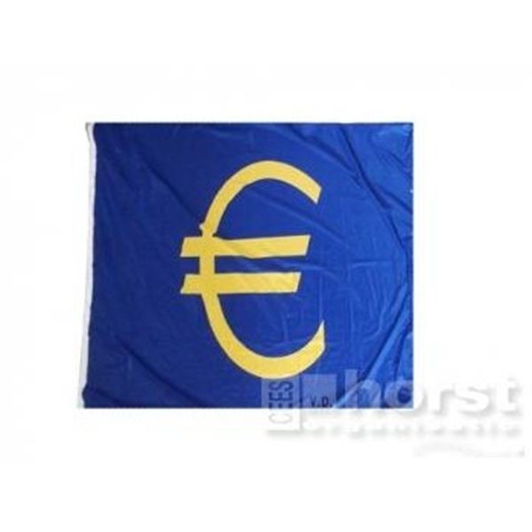 Euro vlag afm. 1,5 x 2,25 mtr