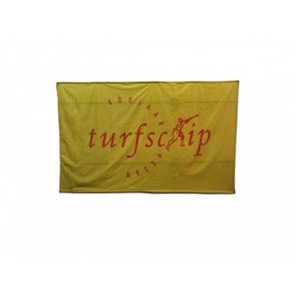 Vlag Turfschip  klein0.90 x 1.45 mtr.