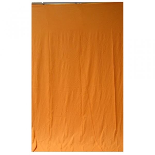 Huur Backdrop Oranje af. 3 x 5 mtr.