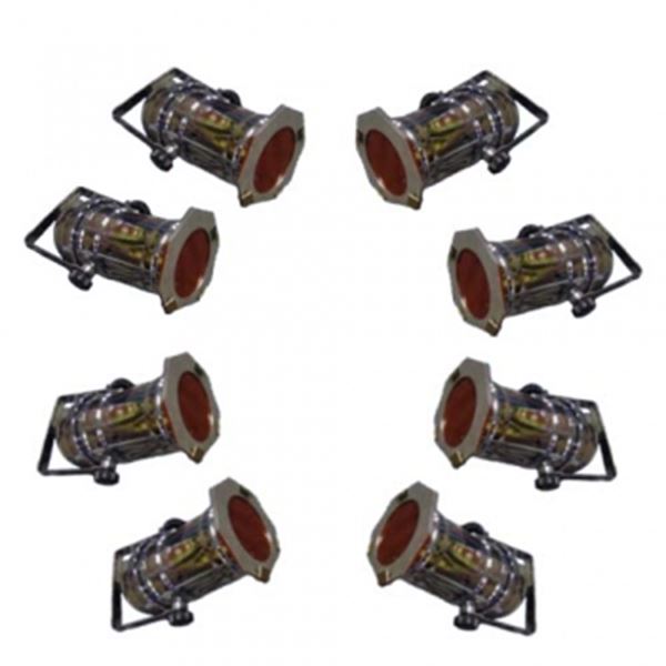 Set van 8 mini pars incl. trofa