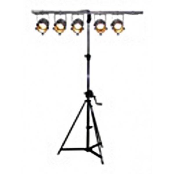 Lichtset 5000 watt par 64 spots. Incl. dimmerpack e.d