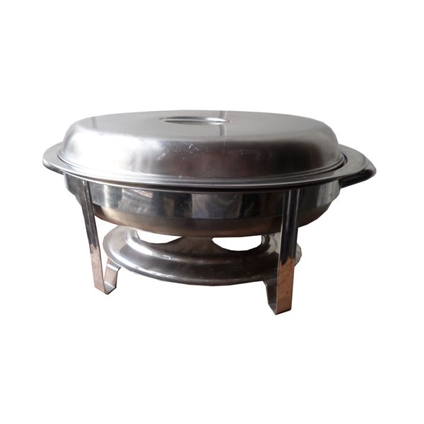 Chafing Dish ovaal. Excl. brandertjes (los bij te bestellen)