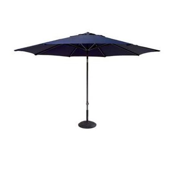 Parasol donkerblauw doorsnede 3 mtr,