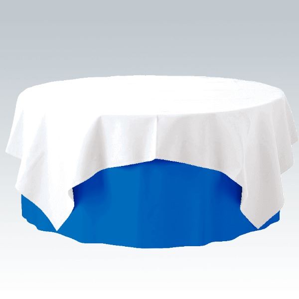 Tafelafrokking 6 00 cm geschikt voor ronde tafels tot en met een doorsnede van 80 cm.