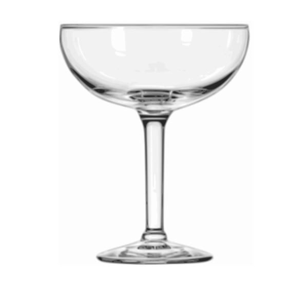 Champagne coupe ook voor voorgerechten te gebruiken.