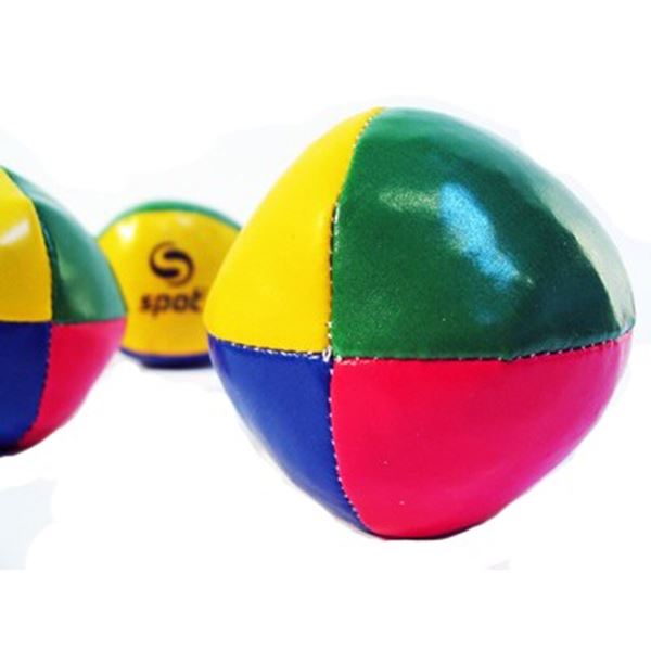 Set van 3 jongleer ballen. Leuk om het jongleren te leren.