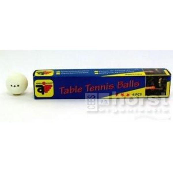 Koop tafeltennis ballen per 6 stuks