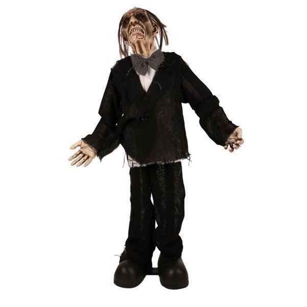 Horror bruidegom staand